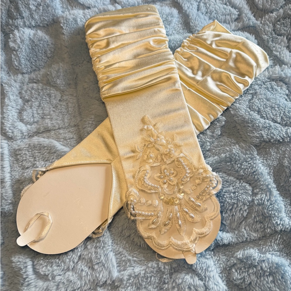 Satin Gloves
